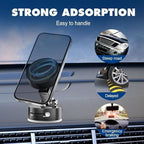 Vacuum Magnetic Car Phone Holder