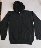 Black Zip-Up Hoodie