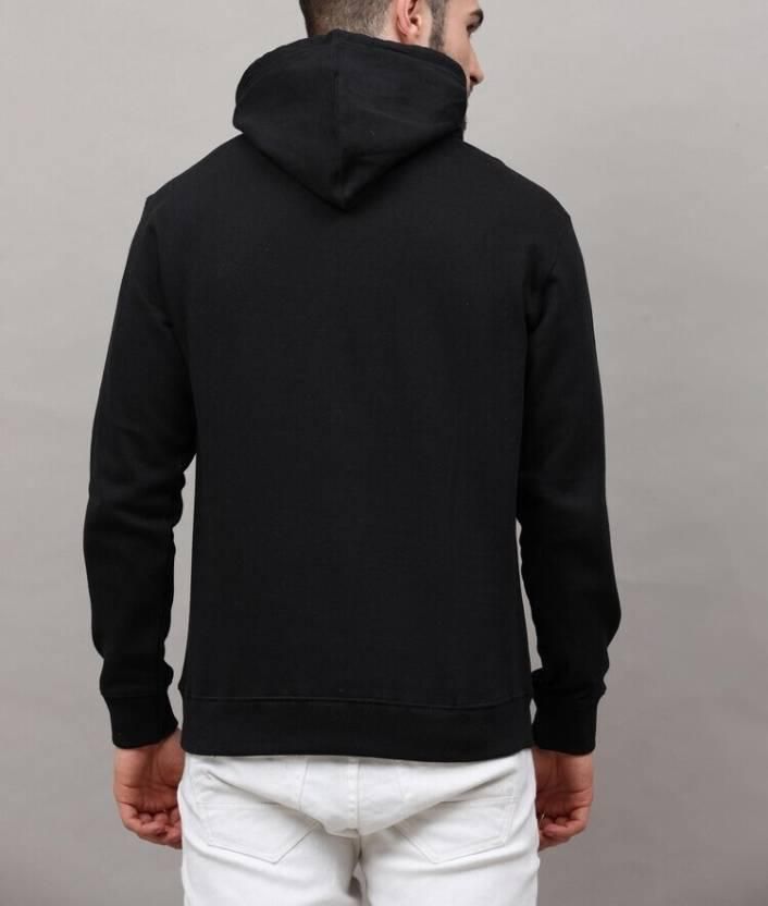 Black Zip-Up Hoodie