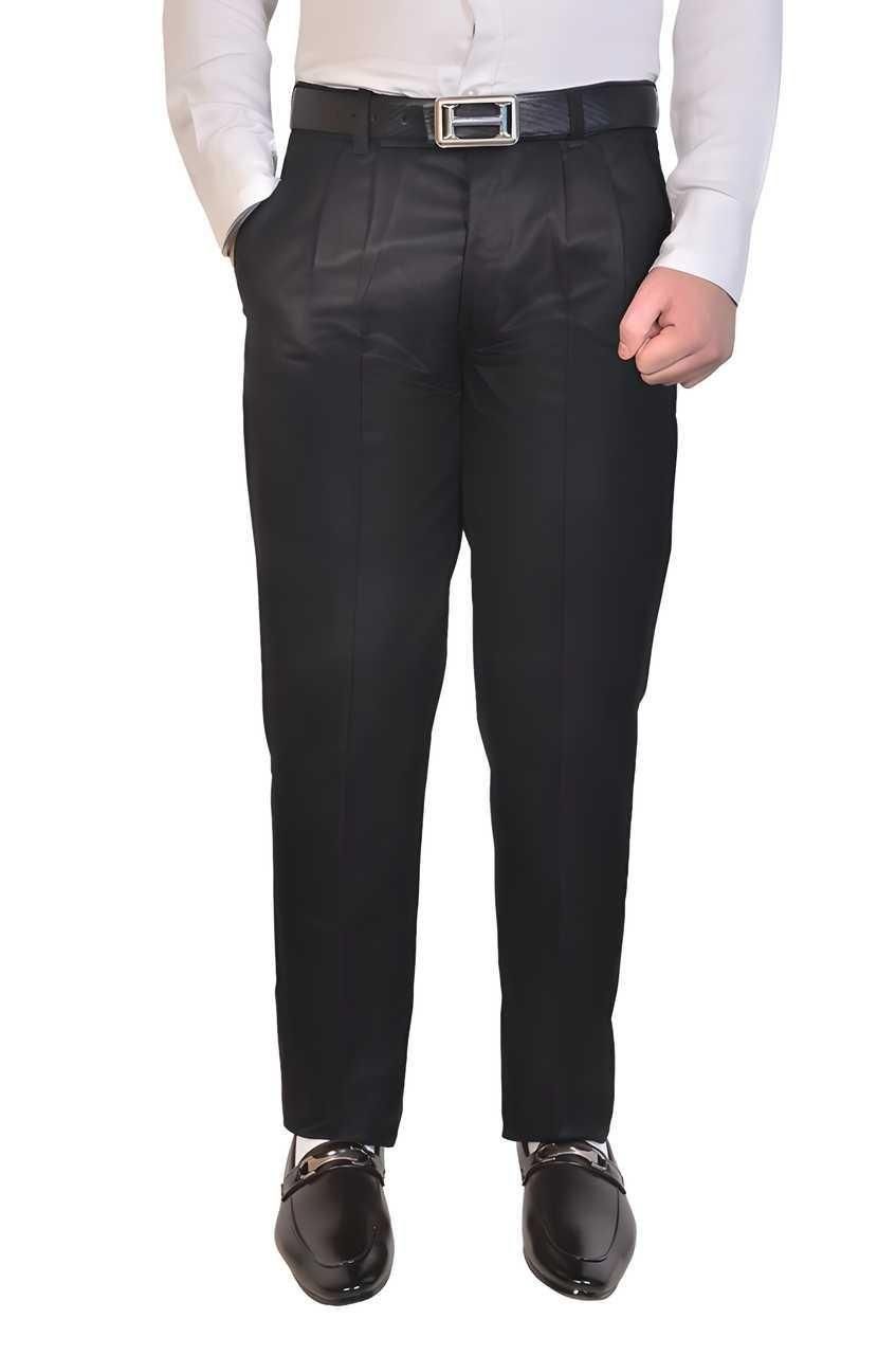 Sage Black Straight-Leg Pants