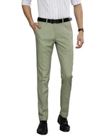 Sage Green Straight-Leg Pants